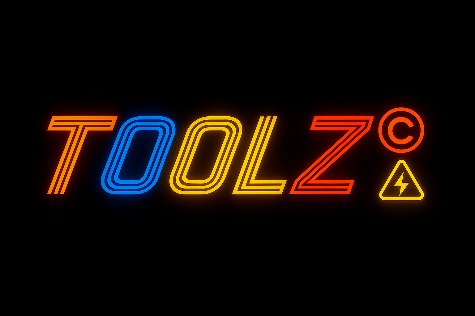 Toolz Neon Wordmark